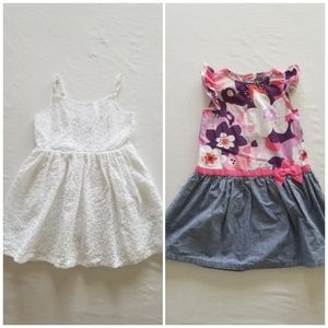 2 gymboree toddler girl dresses 2t & 3t